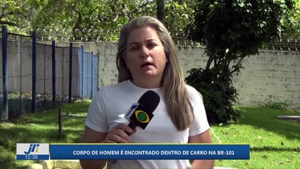 Corpo de homem é encontrado dentro de carro na BR-101