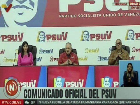 Diosdado Cabello: Agradecemos a los que rechazan este nuevo ataque del imperialismo contra Venezuela
