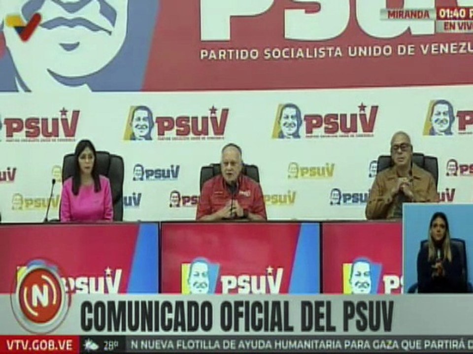 Diosdado Cabello: Agradecemos a los que rechazan este nuevo ataque del imperialismo contra Venezuela
