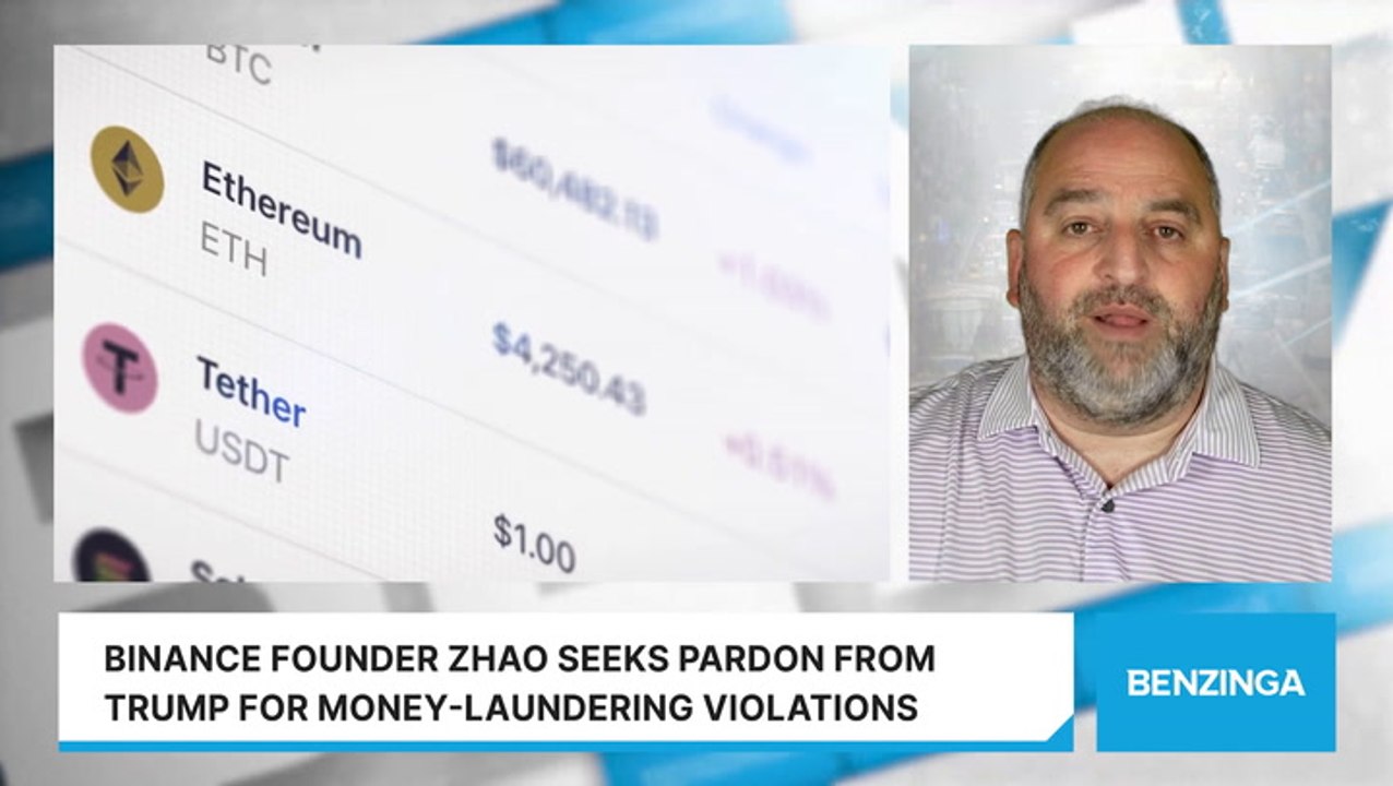 Binance Founder Zhao Seeks Pardon From Trump For Money-Laundering Violations