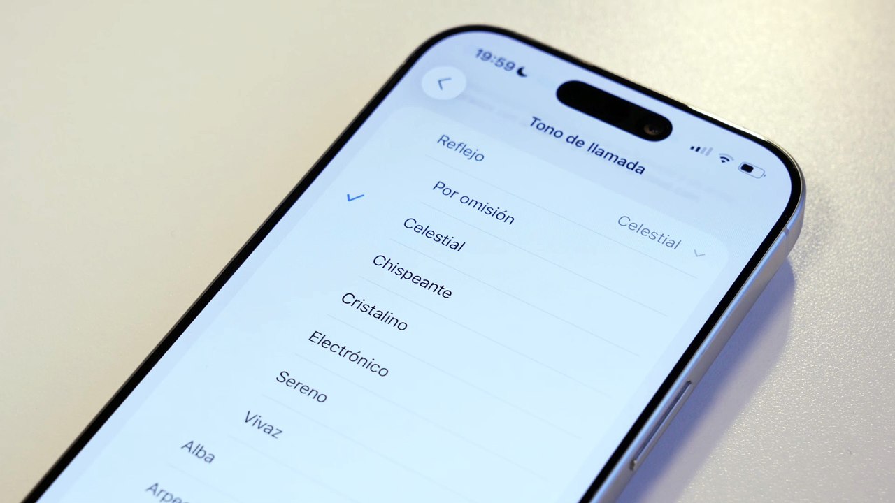 Tonos de llamada de iOS 26