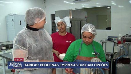 Tarifas: pequenas empresas buscam opções | Jornal da Band