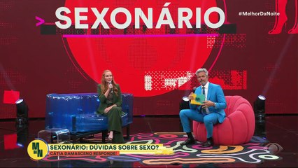 Catia Damasceno responde dúvidas da galera sobre sexo | Melhor da Noite