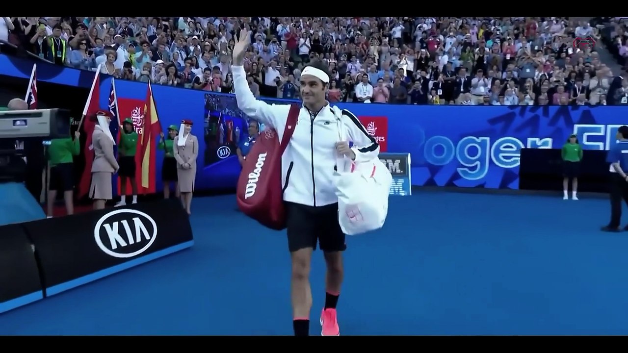 Tennis - Federer Vs Nadal à l'Open d'Australie 2017 Final.