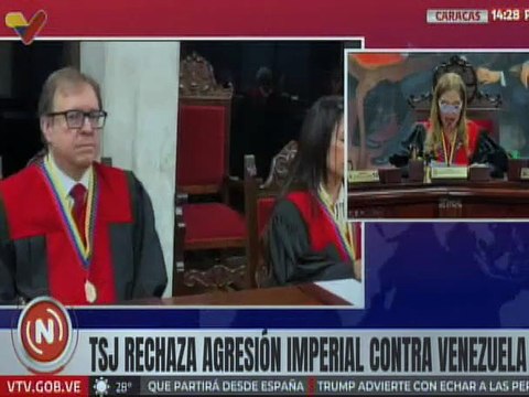 TSJ repudia categóricamente nuevas agresiones por parte de EE. UU. contra el pdte. Nicolás Maduro