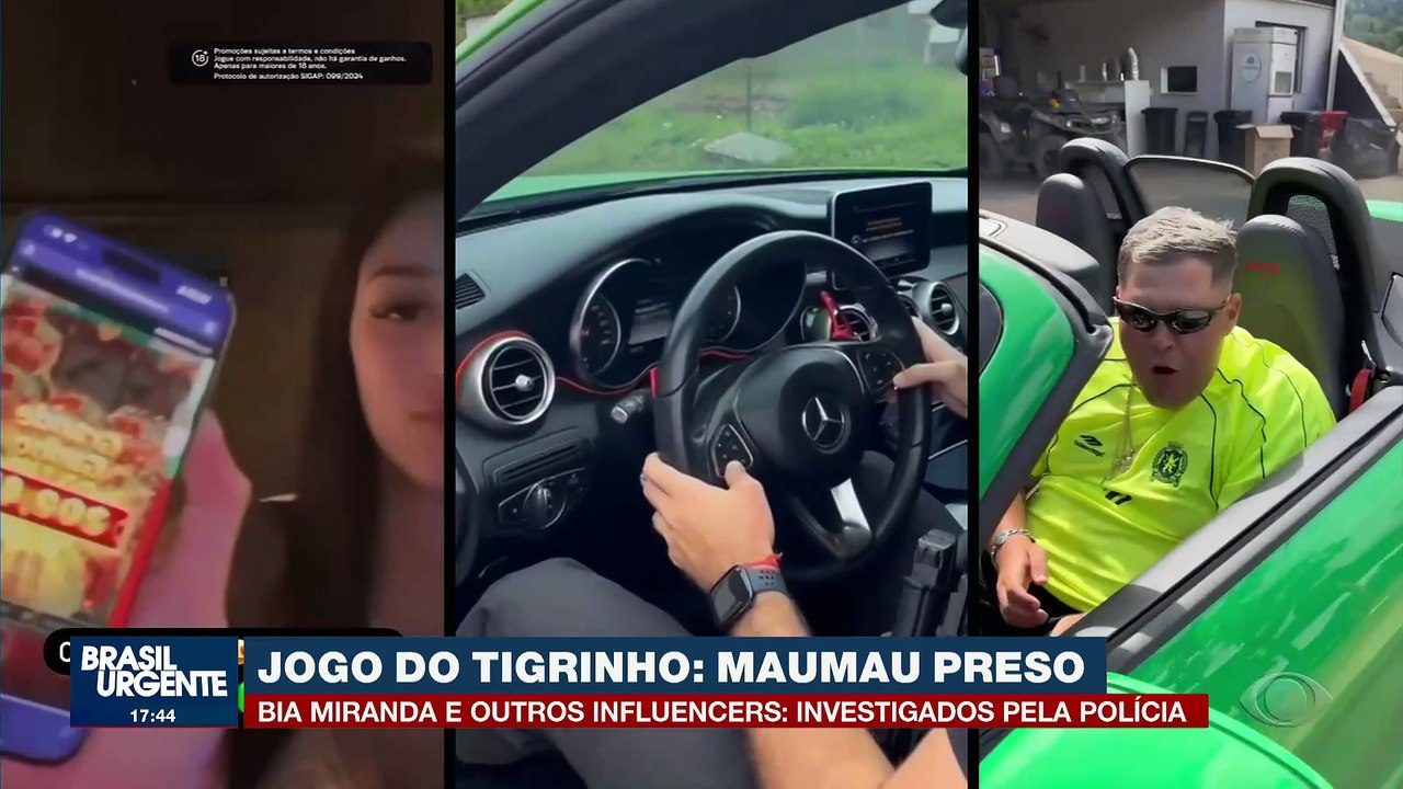 Influenciador Maumau é preso durante investigação da polícia