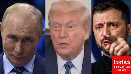 Trump Asked: 'Who Is Holding Up This Ukraine Ceasefire Summit: Is It Putin Or Is It Zelensky?'