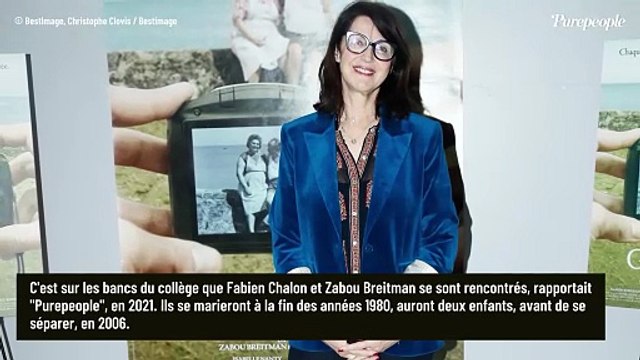 Zabou Breitman : Le père de ses enfants, Fabien Chalon, est un grand artiste