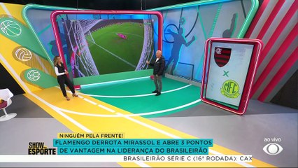 Flamengo fez a lição de casa, diz Elia Jr. sobre vitória contra o Mirassol