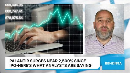 Palantir Surges Near 2,500% Since IPO-Here's What Analysts Are Saying