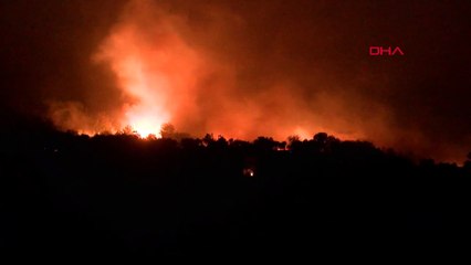 Dört ilde alevlerle mücadele devam ediyor