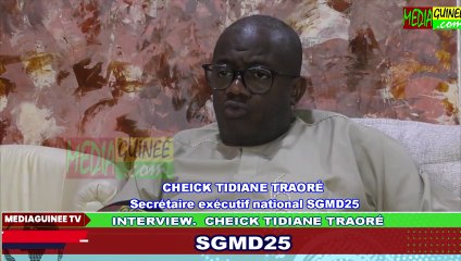 Cheick Tidiane Traoré : « On va vers une fusion-absorption. La Synergie GMD25 va disparaître dans les prochains jours au profit d’une nouvelle dynamique »