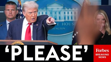 Trump Takes Multiple Questions From Reporters After Calling To Rid D.C. Of Homeless