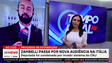 Zambelli passa por nova audiência na Itália | TEMPO REAL