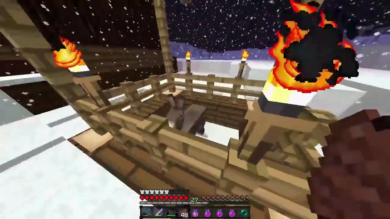 EVDE ATOM BOMBASI PATLATTIK VE NEWYORK! - Minecraft BUZ DEVRİ! - Bölüm 6 (Trend Videos)