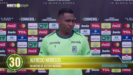¡El sueño de la tercera! Alfredo Morelos habló del juego contra Sao Paulo