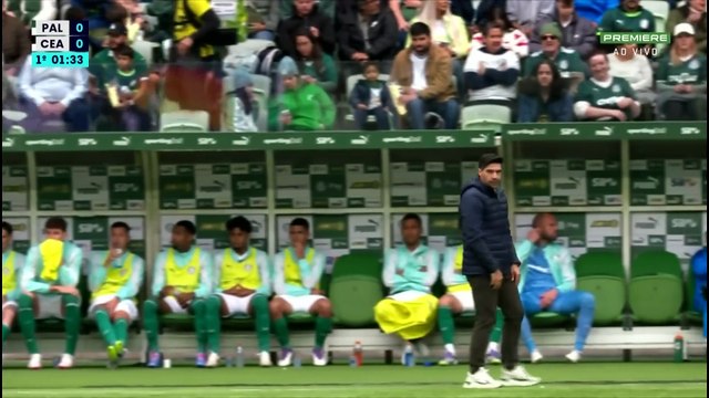 Palmeiras x Ceará (Campeonato Brasileiro 2025 19ª rodada) 1° tempo