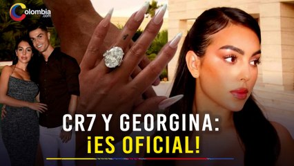 ¡Confirmado! Georgina Rodríguez será la esposa de Cristiano Ronaldo y enseña su lujoso anillo