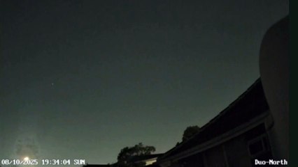 Meteorito visto sobre los cielos de Victoria, Australia