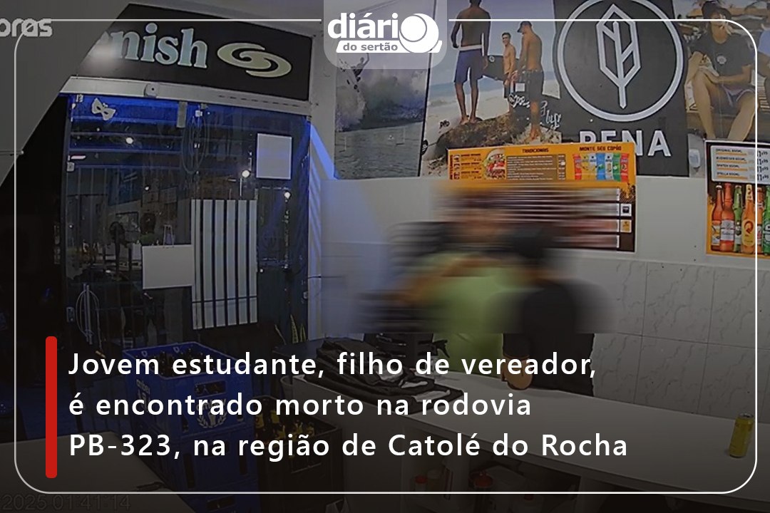 Suspeito de matar homem em Cajazeiras estava escondido em casa de parentes em Sousa, diz delegado