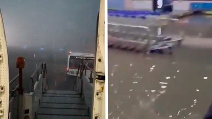 Aeropuerto de la CDMX reanuda operaciones tras las inundaciones causadas por las lluvias