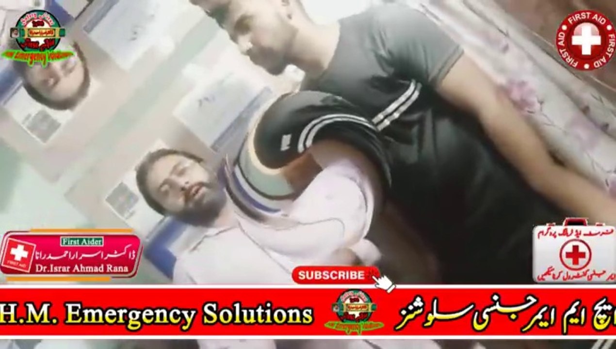 Humerus Bone Fracture First Aid | Bone Fracture Treatment | HM Emergency Solutions | Dr. Israr Ahmad Rana | #firstaid | #fracture | #trending | #viral | #trends