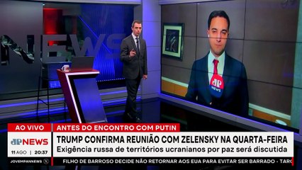 Trump anuncia reunião com Zelensky