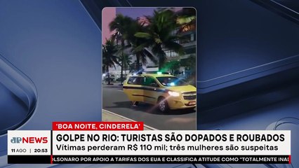 Turistas são dopados e roubados no RJ