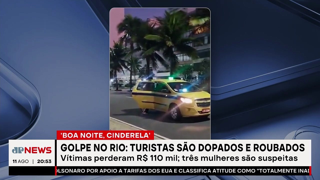 Turistas são dopados e roubados no RJ