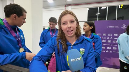 Nadadora Stephanie Balduccini fala sobre desabafo no Mundial e como lida com críticas