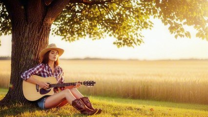 Country Road Music – Relaxing Acoustic Guitar for Open Skies & Quiet Nights