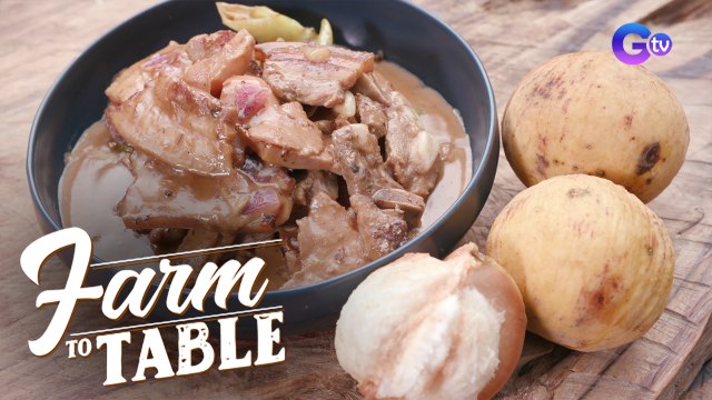 Chef JR Royol cooks ‘Liempo Santol’ | Farm To Table
