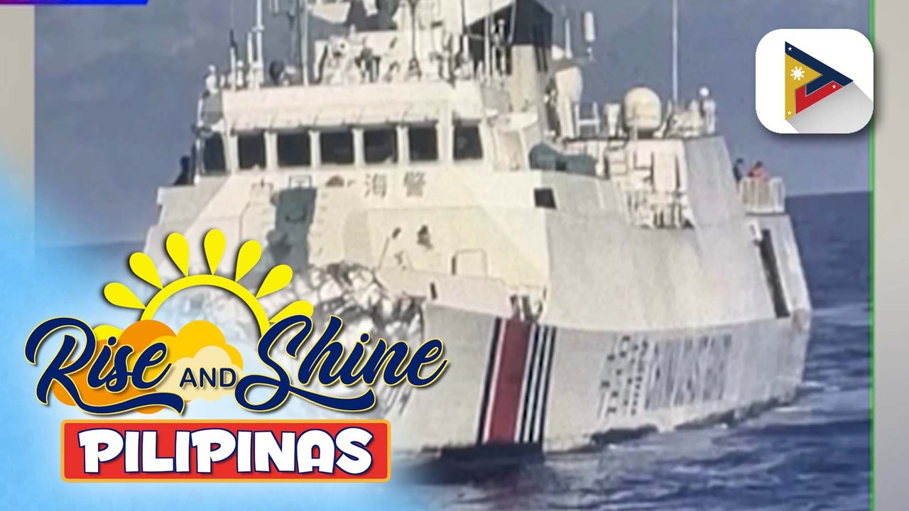 Dalawang Chinese vessel, nagbanggaan habang hinahabol ang barko ng PCG sa Scarborough Shoal | Patrick de Jesus
