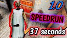 Granny 1.0 speedrun in 37 seconds
