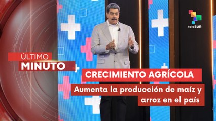 Pdte. Maduro afirmó un incremento en la productividad de la industria nacional en Venezuela