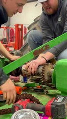 Restoring A Tired Brush Hog#LauraFarms #farmer  #farmers  #farmerlife...