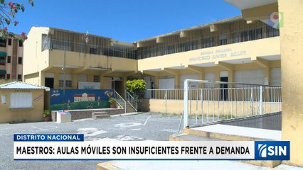Aulas móviles en medio de la crisis de cupos escolar | Emisión Estelar SIN