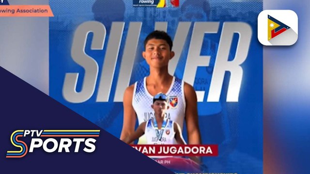 Math Evan Jugadora, silver medalist sa 2025 Asian Rowing Beach Sprint Championships sa Thailand