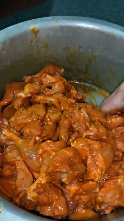 Merinating Chicken for BBQ