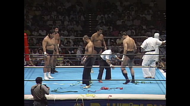 Tatsumi Fujinami, Riki Choshu & Osamu Kido vs. Kengo Kimura, Shiro Koshinaka & Masashi Aoyagi (8/15/1992)