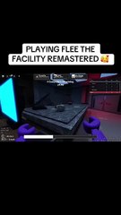Probably the loudest I screamed in a clip 😭 (Flee the facility remake - Roblox)