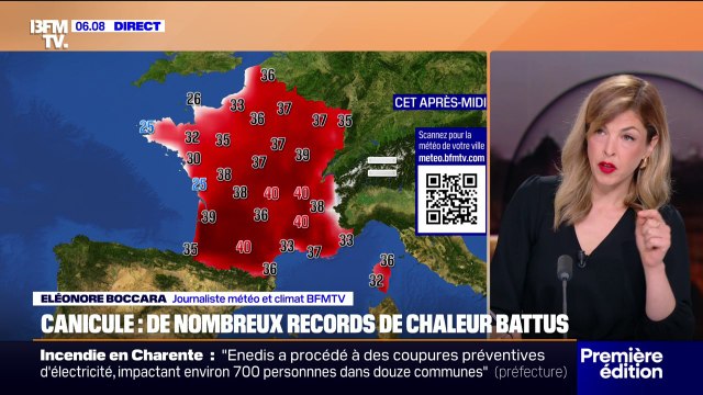 Canicule: de nombreux records de chaleurs battus
