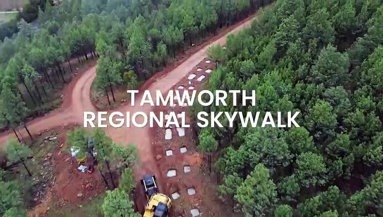 Progress on the Tamworth Regional Skywalk