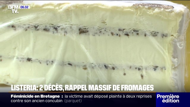 21 cas de listériose, dont deux ayant conduit à des décès, en lien possible avec la consommation de fromages au lait pasteurisé de la fromagerie Chavegrand