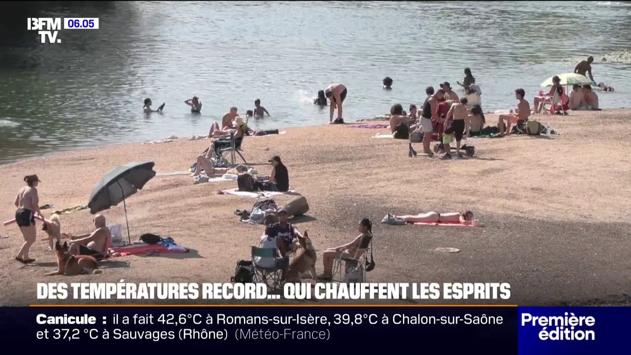 Face aux températures record, certains se tournent vers des petites zones de baignades interdites