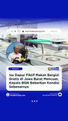 Ramai Sorotan Dapur Fiktif MBG di Jawa Barat