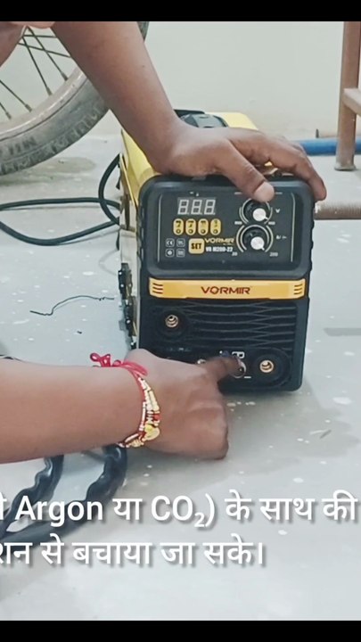 Mig welding torch connection