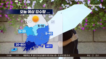 [날씨]중부 30도 더위…남부는 호우