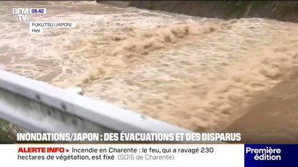 Japon: des millions de personnes appelées à évacuer à cause de fortes inondations