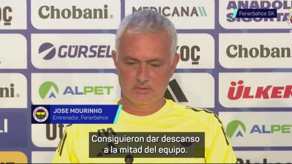 El zasca de Mourinho a un periodista alemán tras su pregunta: al más puro estilo 'Mou'